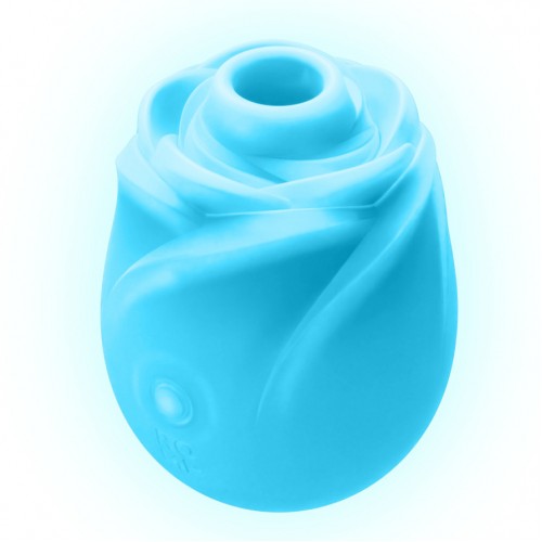 Бесконтактный клиторальный стимулятор светящийся в темноте Romp Rose Glow