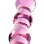 Двусторонний стеклянный фаллоимитатор Sexus Glass 18 х 3,5 см 912129