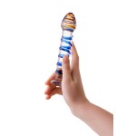 Стеклянный фаллоимитатор Sexus Glass 18 х 3,5 см 912069