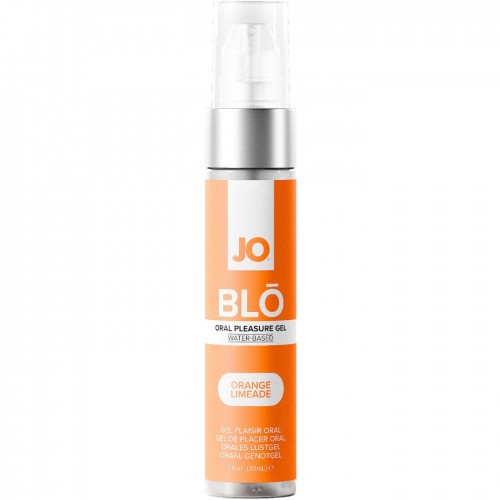 Вкусный гель для минета и глубокой глотки JO BLO Апельсиновый лимонад, 30 мл