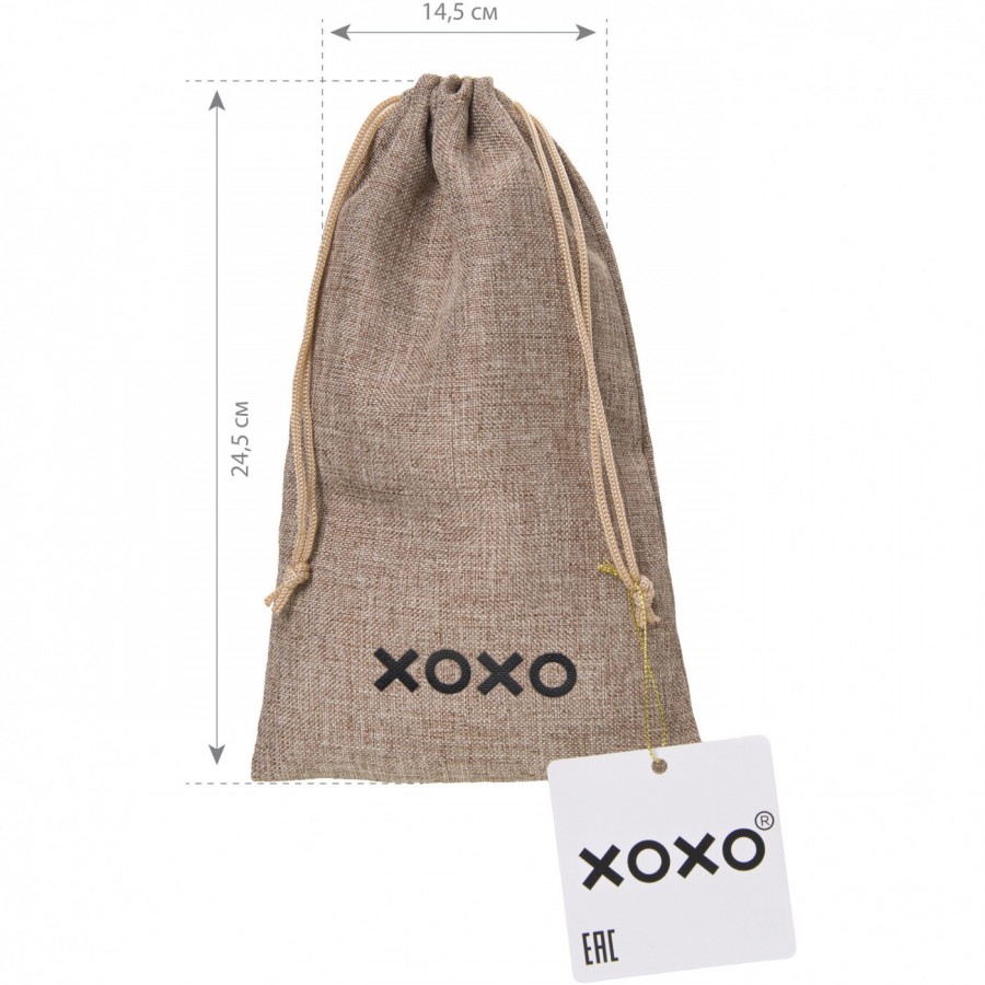 Сумочка для хранения секс-игрушек Nestidno Bag ECO 24,5 х 14 см