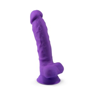 Термоактивный фаллоимитатор SileXD MODEL 1 Violet 17,6 х 3,5 см Термоактивный фаллоимитатор SileXD MODEL 1 Violet 17,6 х 3,5 см