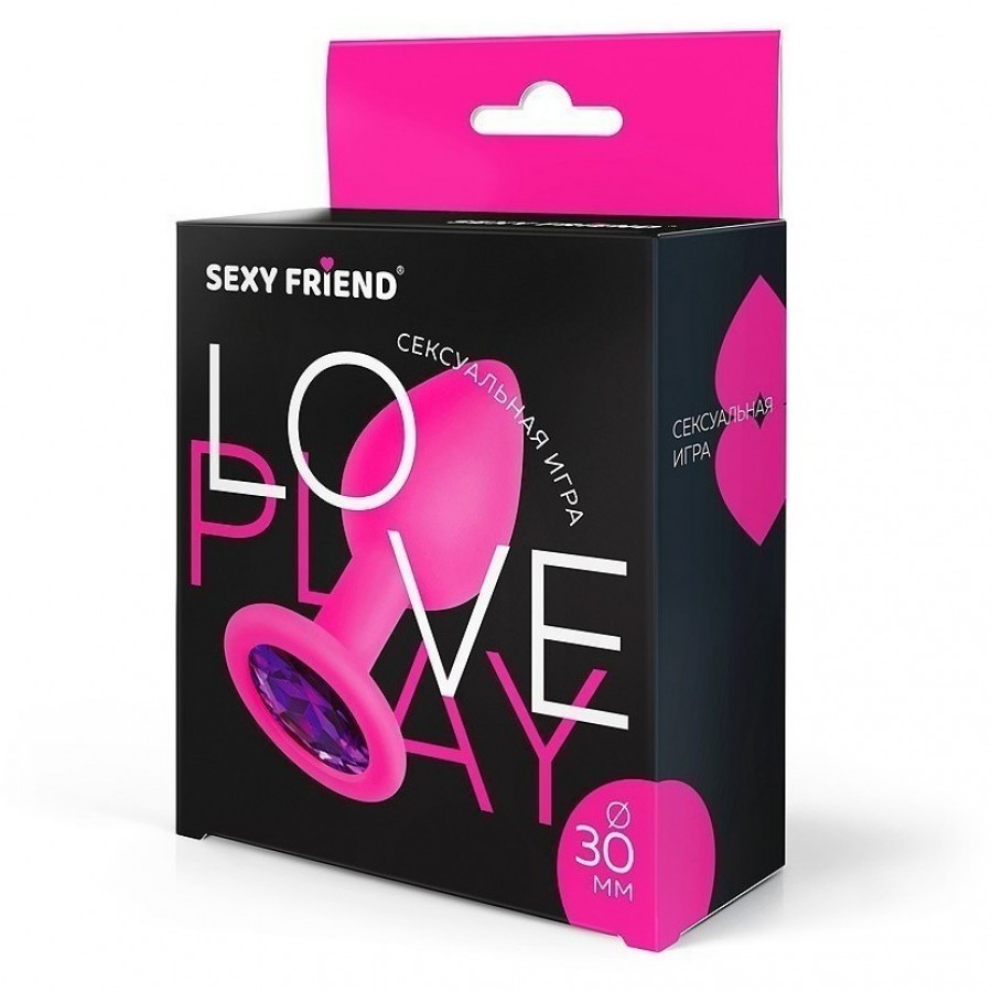 Анальная пробка Sexy Friend 7,3 х 3 см SF-70190-04