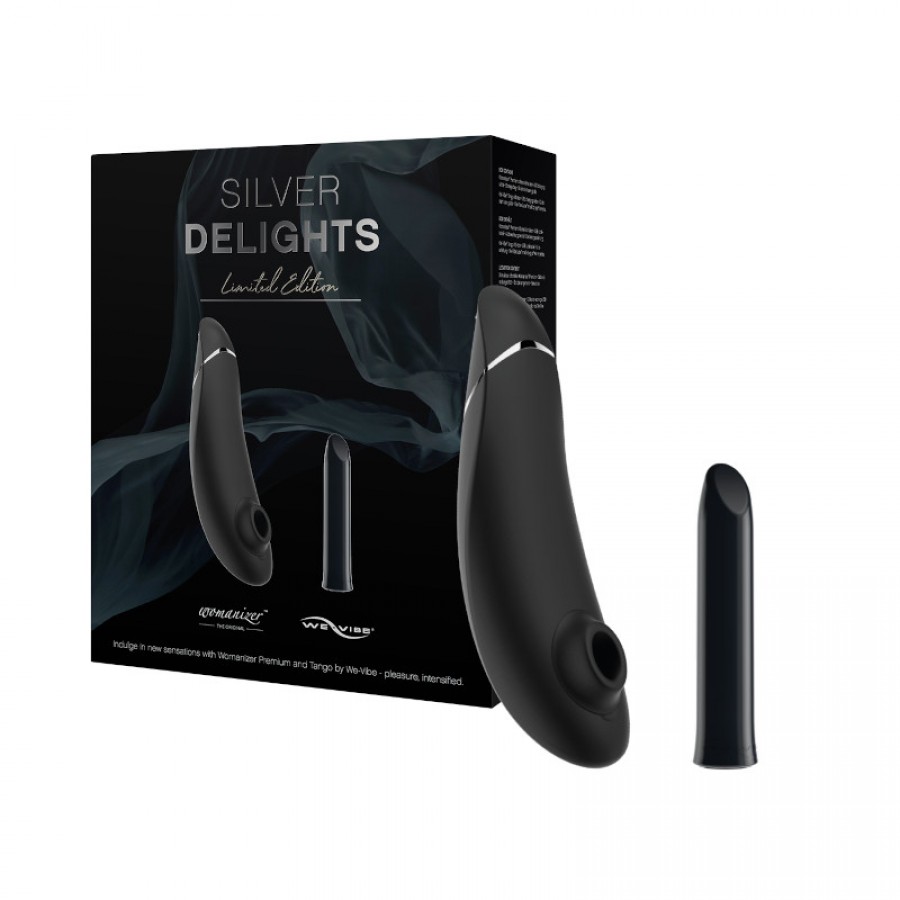 Набор Silver Delights Collection (Womanizer Premium + We-Vibe Tango)