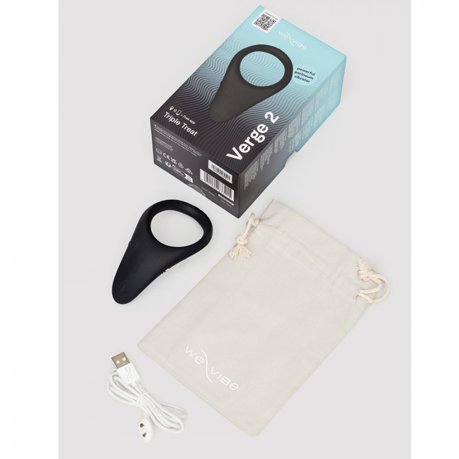Эрекционное кольцо с вибрацией We-Vibe Verge 2