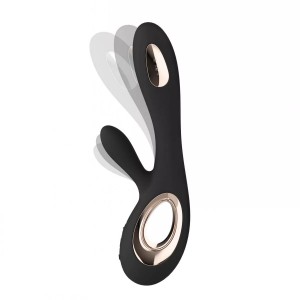 Вибратор класса люкс с подвижным кончиком LELO Soraya Wave Black