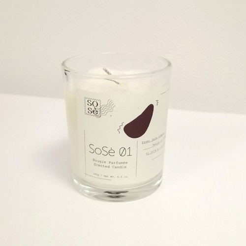 Парфюмированная свеча SOSÈ 01 Bougie Parfumée, 190 гр