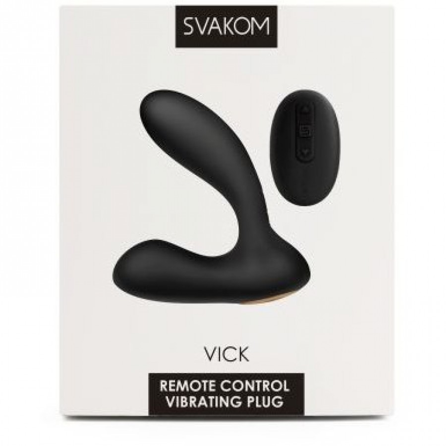 Интерактивный массажер простаты и промежности c пультом ДУ Svakom Vick Neo