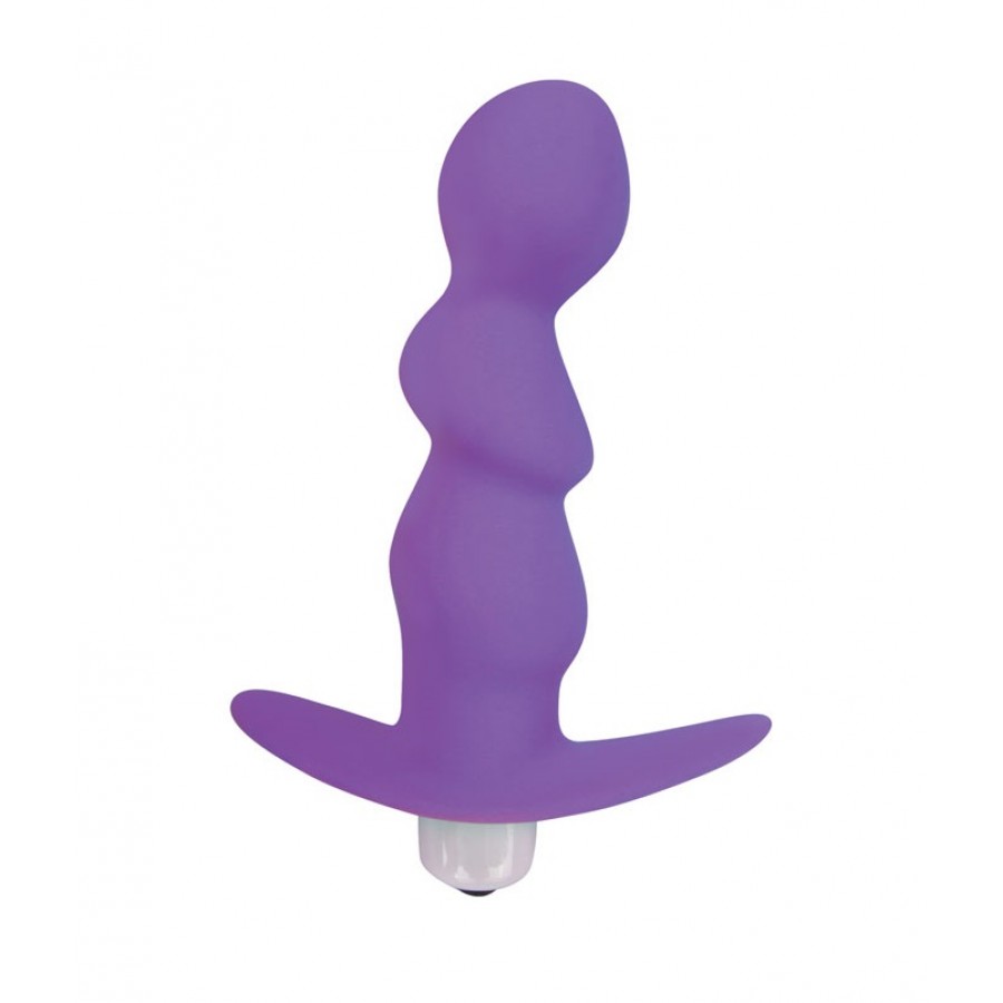 Анальная елочка с вибрацией SWEET TOYS 9,5 х 2,7 см Фиолетовый