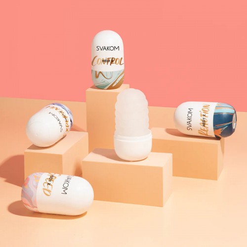 Мастурбатор-яйцо SVAKOM HEDY X EXPERIENCE Мастурбатор-яйцо SVAKOM HEDY X EXPERIENCE