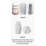 Мастурбатор-яйцо SVAKOM HEDY X SPEED