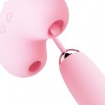 Многофункциональное виброяйцо с клиторальным стимулятором SVAKOM Magic Heart