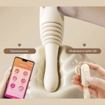 Компактная секс-машина с вакуумным стимулятором, нагревом и приложением SVAKOM Pulse Pro