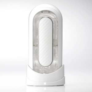 Мастурбатор с вибрацией TENGA Flip Zero Gravity White