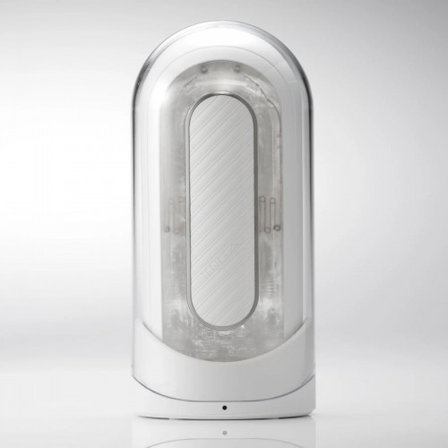 Мастурбатор с вибрацией TENGA Flip Zero Gravity White