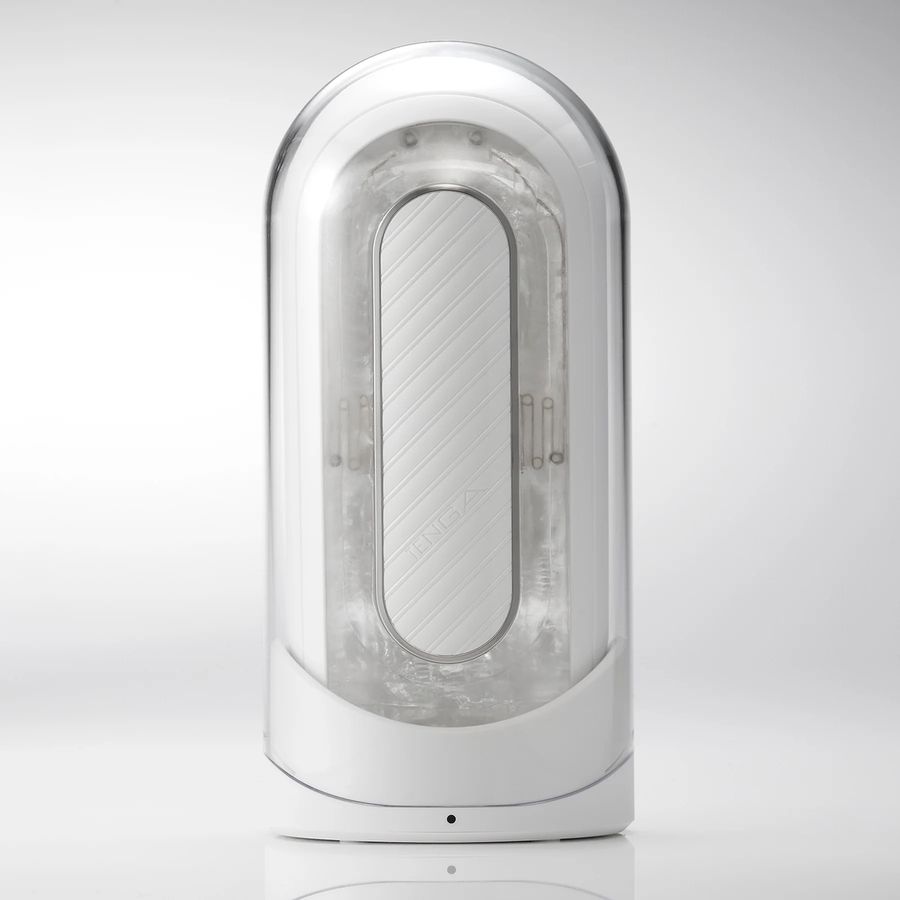 Мастурбатор с вибрацией TENGA Flip Zero Gravity White