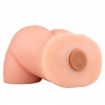 Мастурбатор-полуторс торс вагина и анус с вибрацией и вращением Twerk Queen, 2,8 кг