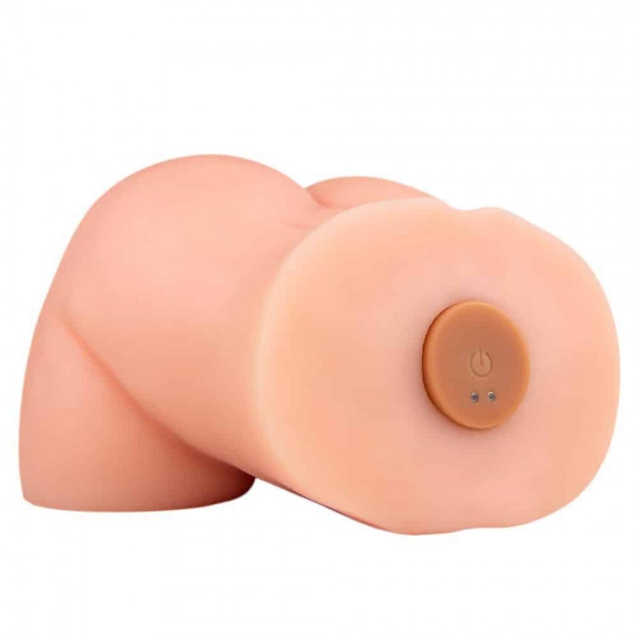 Мастурбатор-полуторс торс вагина и анус с вибрацией и вращением Twerk Queen, 2,8 кг