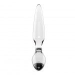 Стеклянная анальная пробка с тремя разными формами Satisfyer Triple Crystal 2
