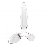 Стеклянная анальная пробка с тремя разными формами Satisfyer Triple Crystal 2