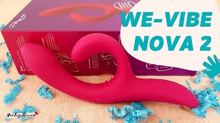 NEW! We-Vibe Nova 2 Demo: Best Rabbit Vibrator? | Remote Controllable | Her Toys Review