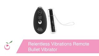 Вибропуля с пультом ДУ Fifty Shades of Grey Relentless Vibrations Remote Bullet Vibrator