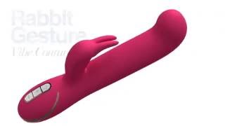 Vibe Couture Rabbit Gesture Rechargeable Vibrator