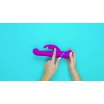 Вибратор с вращающейся головкой Happy Rabbit Beaded G-Spot