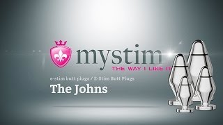 Mystim - The Johns estim butt plugs