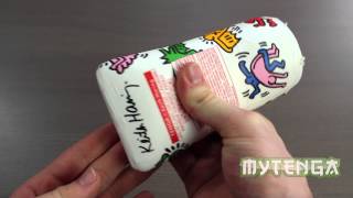 Tenga x Keith Haring - Soft Tube Cup (Unboxing video)