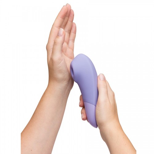 Бесконтактный клиторальный стимулятор c вибрацией Womanizer Enhance Lilac