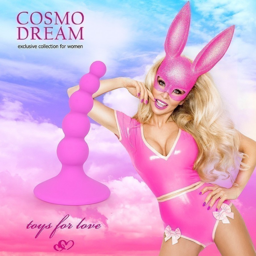 Анальная мини елочка Cosmo 9,5 х 2,4 см WSL-15019