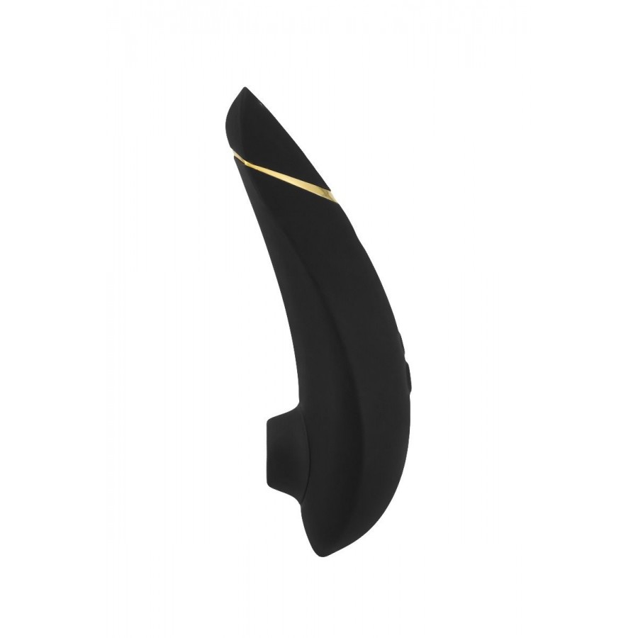 Бесконтактный клиторальный стимулятор Womanizer Premium черный/золотой