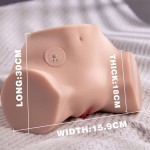 Мастурбатор полуторс Fennie из TPR с функцией вибрации 4 кг