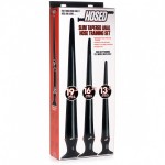 Набор длинных анальных пробок XR Brands Hosed Slim Tapered Anal Hose Trainer Set