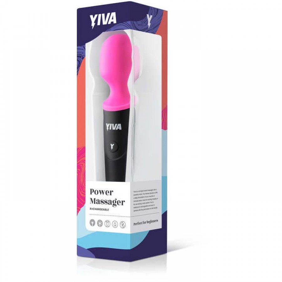 Компактный wand-вибратор Yiva Power Massager